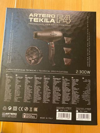 Secador de pelo profesional Artero Tekila F4