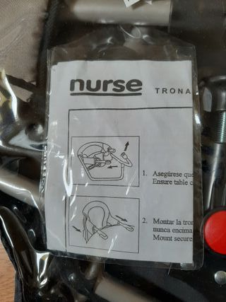Trona portátil Nurse nueva