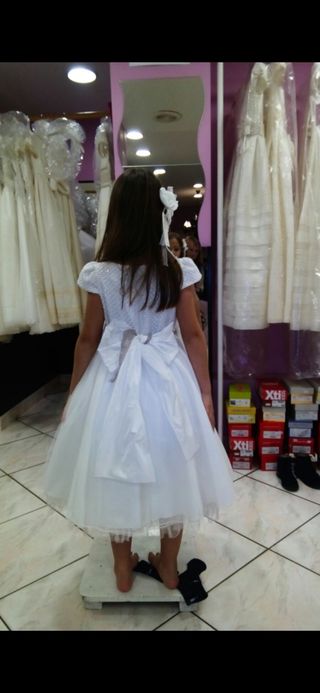 vestido de comunión 