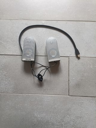 Altavoces USB para portátil y otros dispositivos 