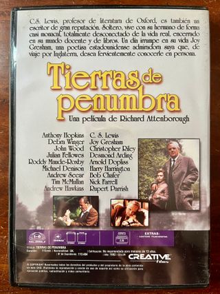 Dvd Tierras de penumbra