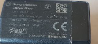 lote 2 cargadores Sony tablet - movil