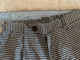 Pantalón de pata de gallo, Stradivarius, talla M
