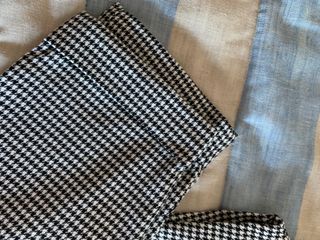 Pantalón de pata de gallo, Stradivarius, talla M