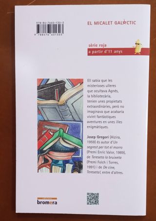 Libro Moguda a la biblioteca
