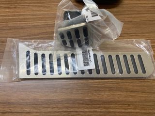 Pedales aluminio y goma Audi a3 8p