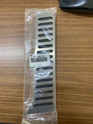 Pedales aluminio y goma Audi a3 8p