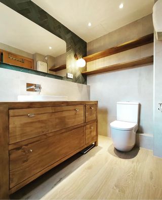 Mueble de Baño a medida colonial