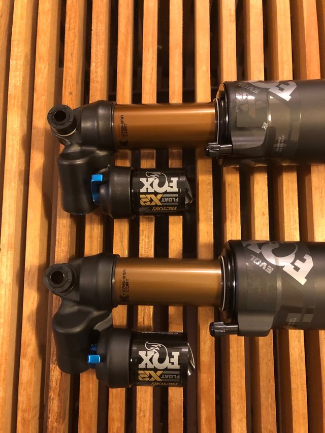 Novos Amortecedores Fox X2 Factory Kashima