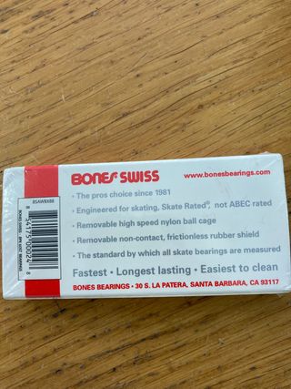 Rolamentos Bones Swiss Precision - Novo