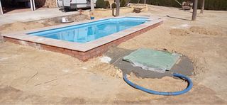 Piscina de poliéster 7.5x3