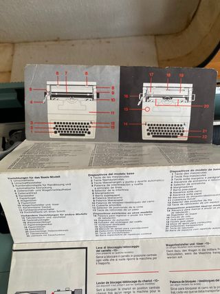 Maquina de Escribir Olivetti Lettera 32