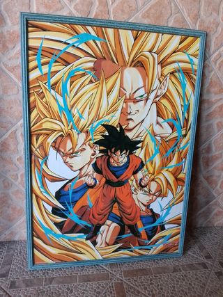 Cuadro de Goku