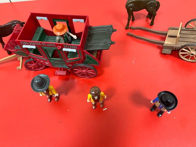 Colección figuras playmobil tema oeste