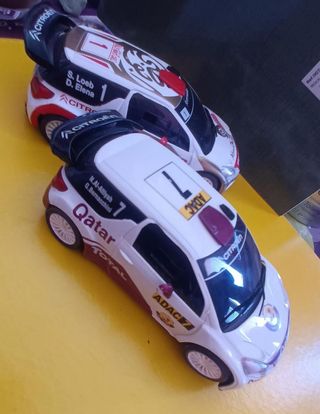Scalextric lote pareja Citroen ds3 wrc nuevo