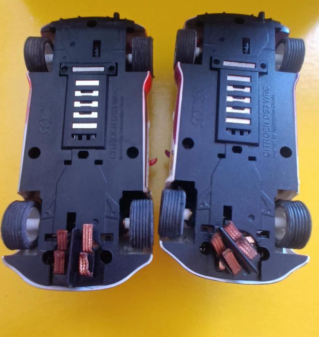 Scalextric lote pareja Citroen ds3 wrc nuevo