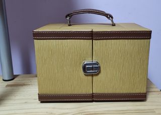 Maletín joyero piel