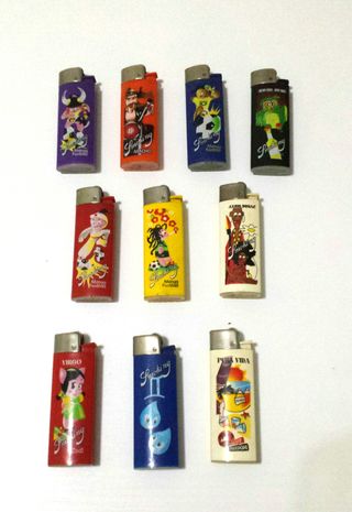  10 Accendini da collezione Smoking