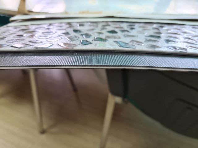 Pared y Suelo PVC  imitación piedras