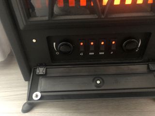 Calefacción eléctrica efecto chimenea