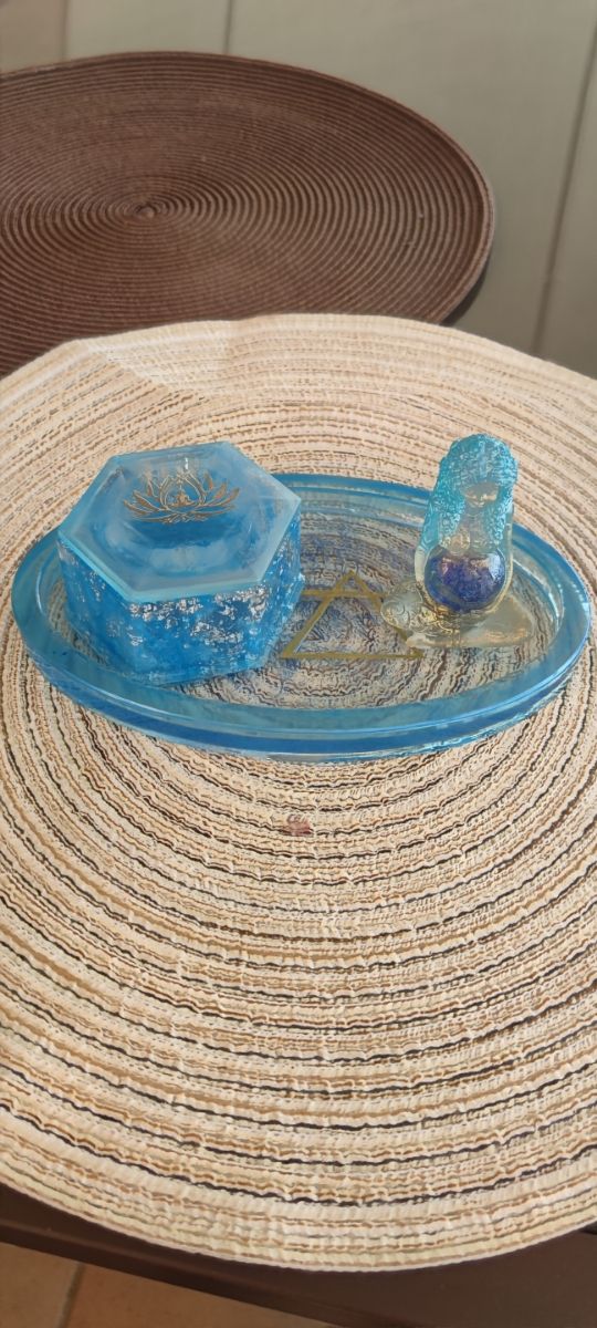 CONJUNTO GAIA CUARZO ELEMENTOS