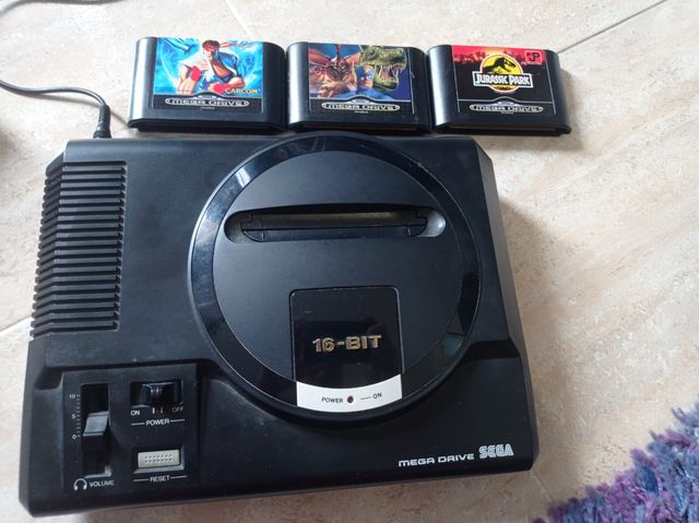 Sega Megadrive + 3 giochi