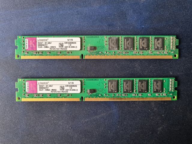 Memorias Ram Kingston Ddr3 1333mgz 2gb.