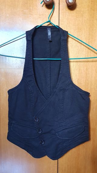 Chaleco vaquero Stradivarius 