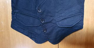 Chaleco vaquero Stradivarius 