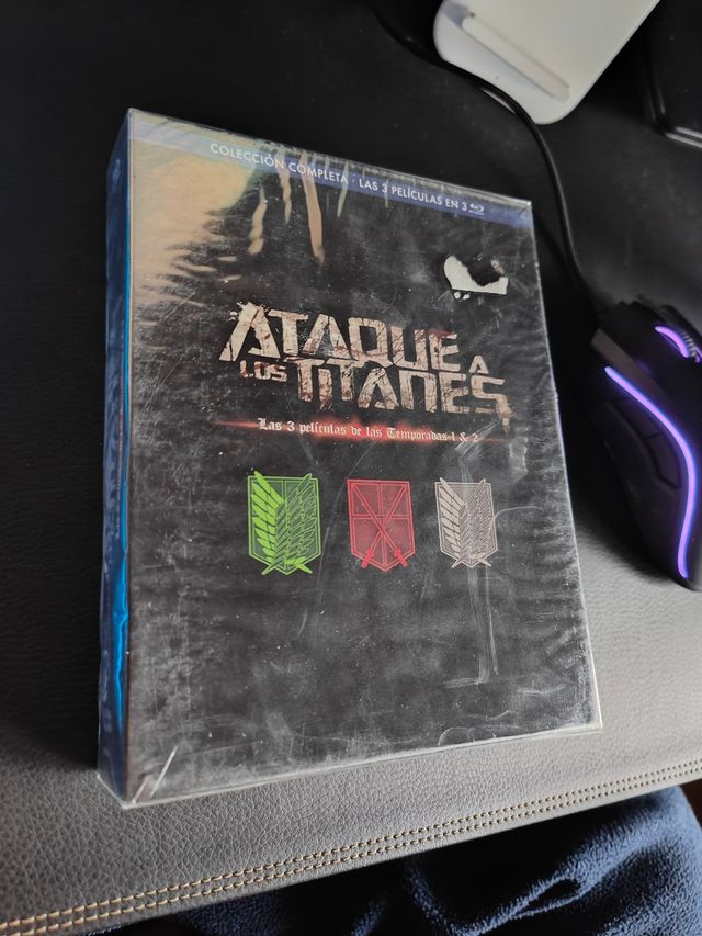 Ataque a los titanes películas blu-ray