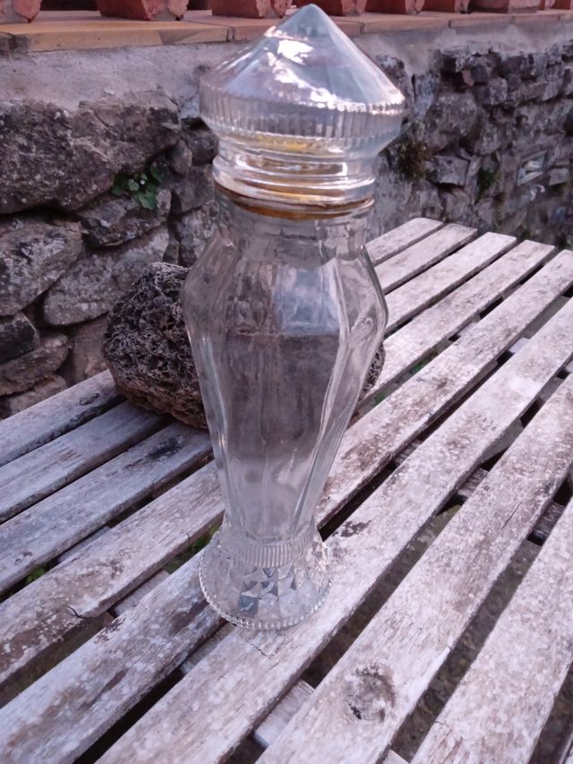 Bombonera cristal antigua