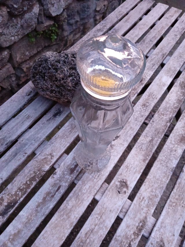 Bombonera cristal antigua