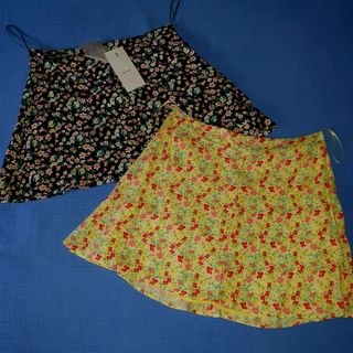 falda corta stradivarius talla L