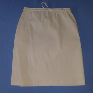 falda blanca elástica mango talla 38
