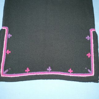 falda larga negra zara talla M