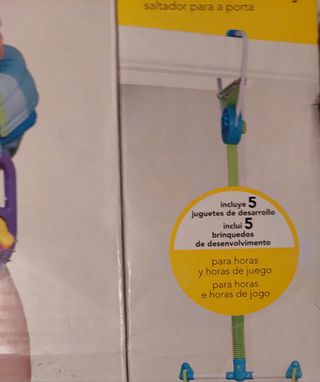 Saltador de puerta para bebé