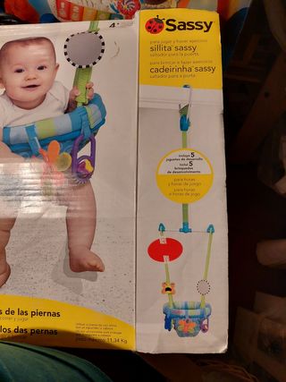 Saltador de puerta para bebé