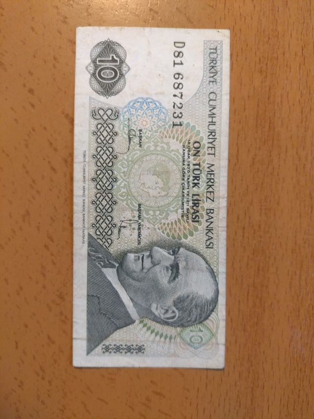 Billetes Turquía I