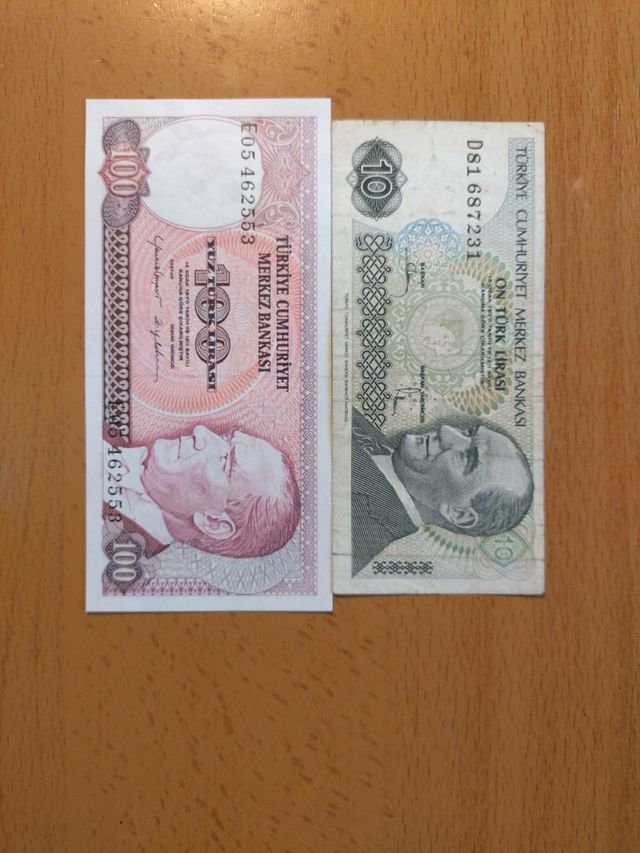 Billetes Turquía I