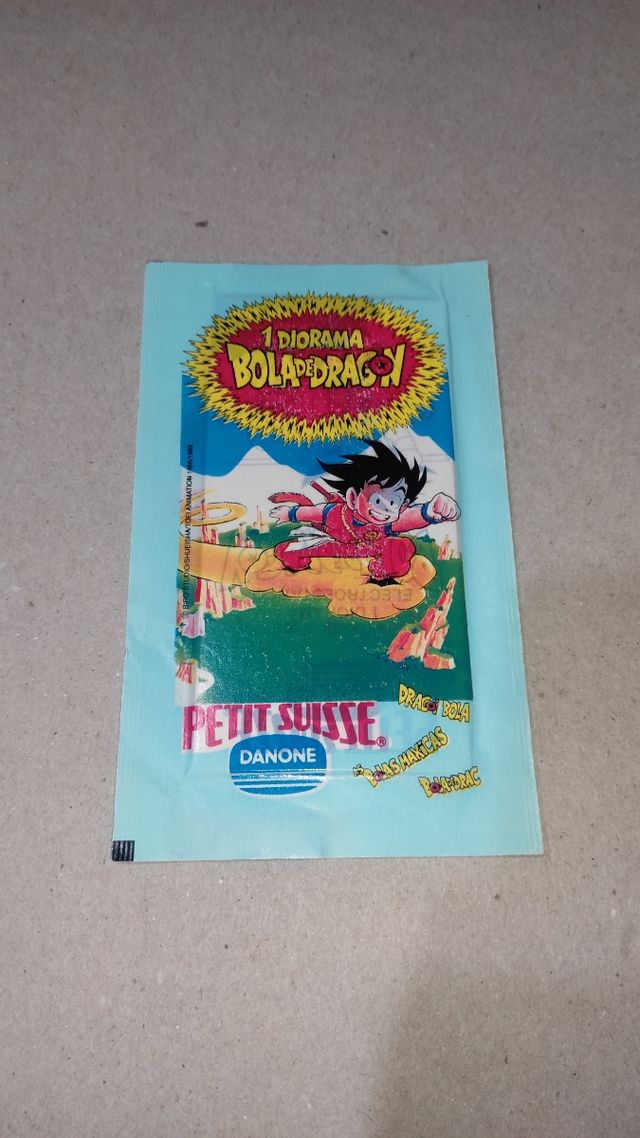 Dragón Ball Sobre Diorama Danone Petit Suisse de segunda mano por 45