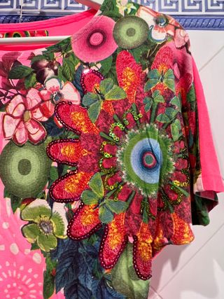 Camiseta niña Desigual manga corta