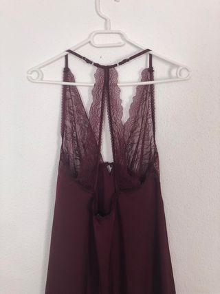 Camisón burdeos M Women Secret
