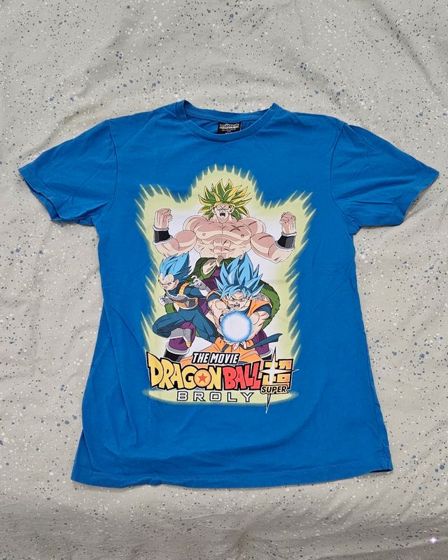 camiseta dragón ball súper broly xs