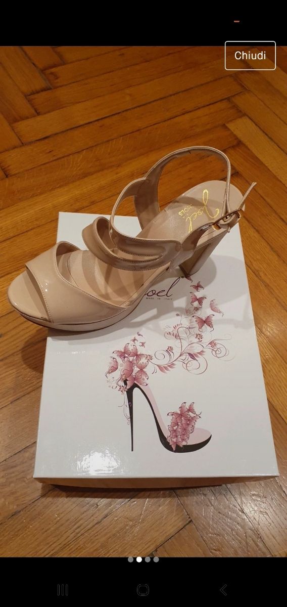 Sandalo indossato una sola volta made in italy