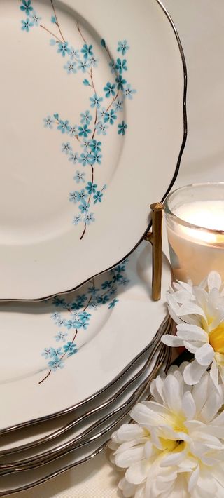 ⚜️Vajilla de Porcelana. Limoges. Francia.