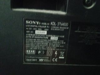 Sony Bravia 37" para piezas.