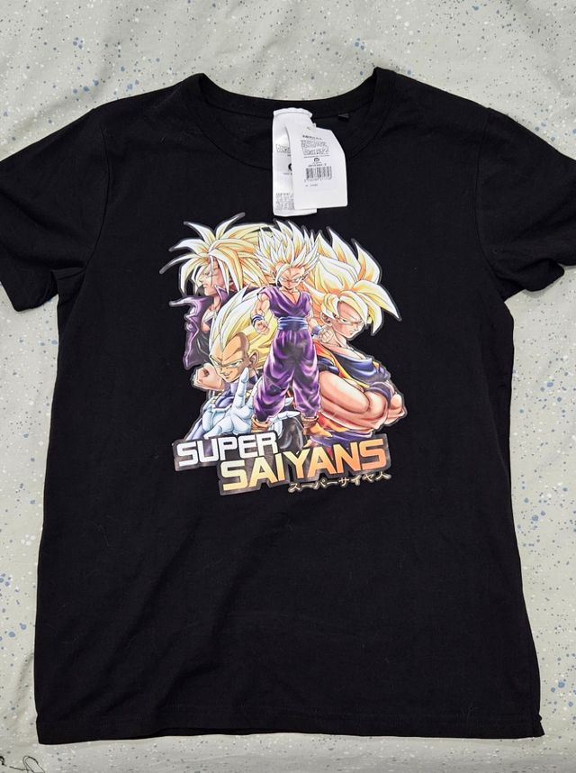 camiseta súper saiyan original talla S