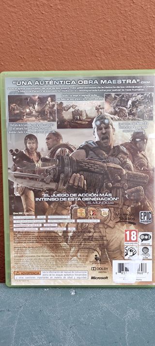 GEARS OF WAR XBOX TRILOGÍA 