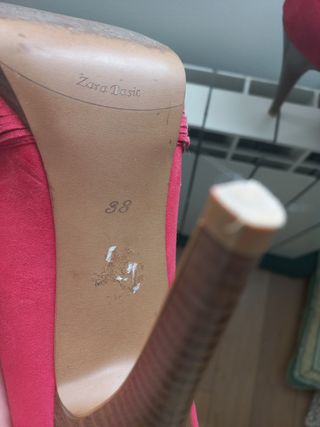 Zapato tacón 👠  rojos