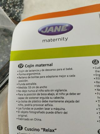 Cojín maternal Jane